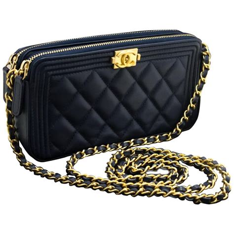 boy chanel zip wallet